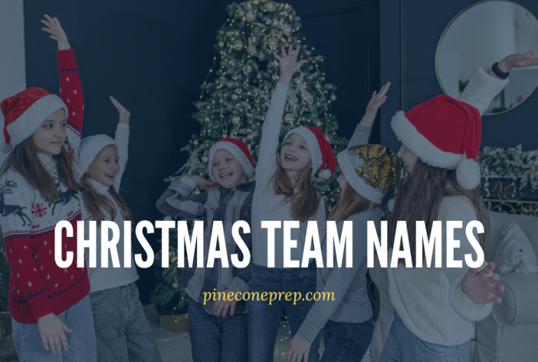 christmas team names